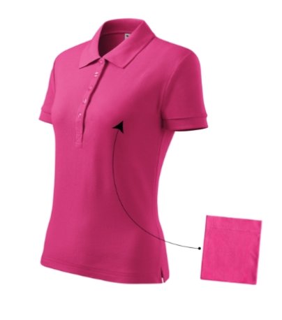 Dámska polokošeľa (MALFINI Pique Polo Cotton) > purpurová > S
