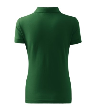 Dámska polokošeľa (MALFINI Pique Polo Cotton) > zelená (fľaškovo) > S