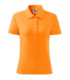Dámska polokošeľa (MALFINI Pique Polo Cotton) > oranžová (mandarine) > XS