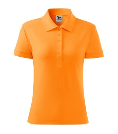Dámska polokošeľa (MALFINI Pique Polo Cotton) > oranžová (mandarine) > XS