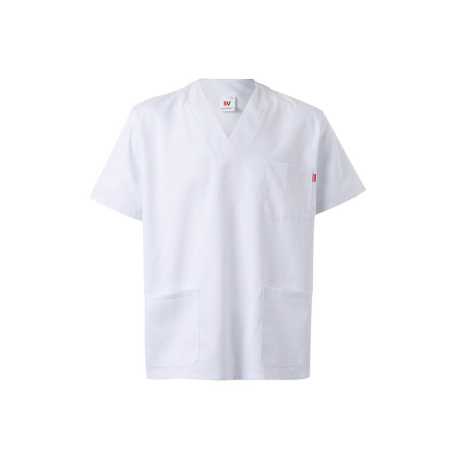 Pánske tričko (VELILLA SCRUB TOP) > biela > XL