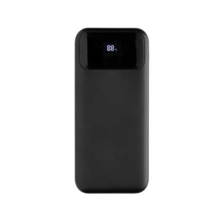 Powerbanka Turbopack 10000mAh s integr. káblami z RCS plastu > čierna