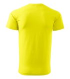 Unisex tričko (MALFINI Heavy New) > žltá (citrónová) > XS