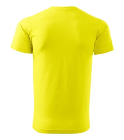Unisex tričko (MALFINI Heavy New) > žltá (citrónová) > XS
