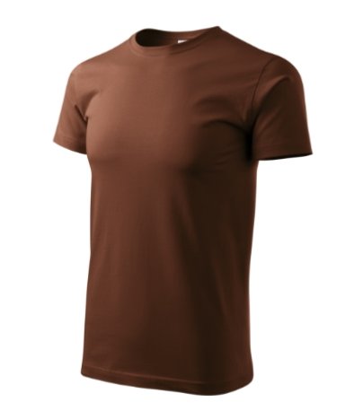 Unisex tričko (MALFINI Heavy New) > hnedá (čokoládová) > XS