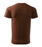 Unisex tričko (MALFINI Heavy New) > hnedá (čokoládová) > XS