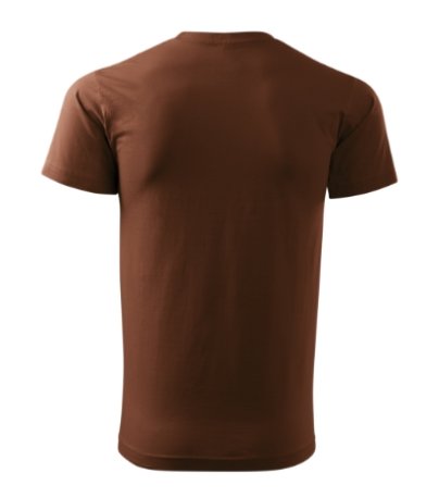 Unisex tričko (MALFINI Heavy New) > hnedá (čokoládová) > XS