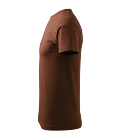 Unisex tričko (MALFINI Heavy New) > hnedá (čokoládová) > XS