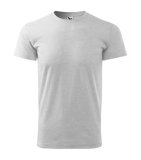 Unisex tričko (MALFINI Heavy New) > sivá (svetlý melír) > 2XL
