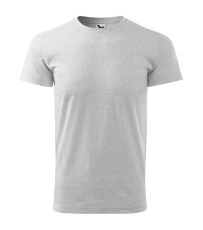 Unisex tričko (MALFINI Heavy New) > sivá (svetlý melír) > 2XL