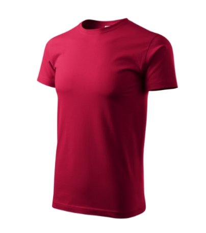 Unisex tričko (MALFINI Heavy New) > červená (marlboro) > XS