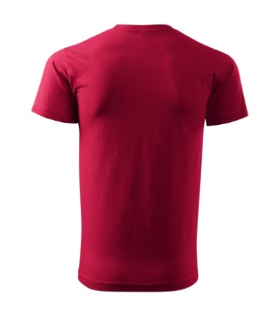 Unisex tričko (MALFINI Heavy New) > červená (marlboro) > XS