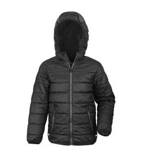 Detská bunda(RESULT JUNIOR PADDED JACKET) > čierna > XL