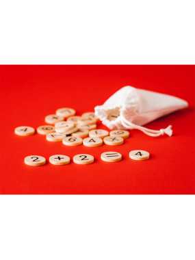 Počítacia sada z dreva > béžová