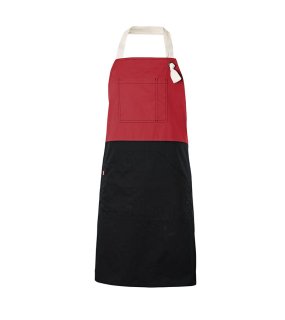 Zástera (VELILLA TWO-TONE BIB APRON) > červená (coral)