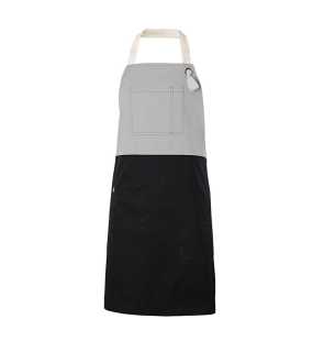 Zástera (VELILLA TWO-TONE BIB APRON) > šedá (ice)