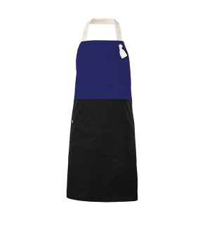 Zástera (VELILLA TWO-TONE BIB APRON) > modrá (royal)