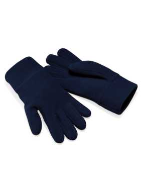 Unisex rukavice (Beechfield Suprafleece Alpine Gloves) > modrá (french navy) > M/L