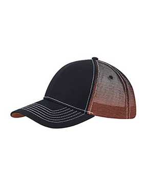 6 panelová šiltovka > čierna