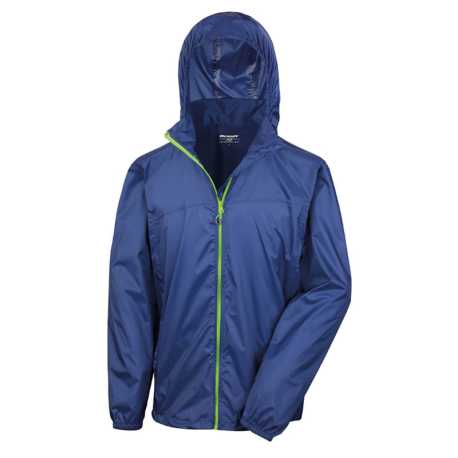 Unisex bunda(RESULT URBAN HDI QUEST LIGHTWEIGHT JACKET)>modrá (navy)/zelená (lime)>XS