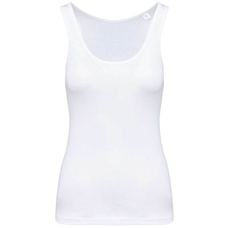 Dámske tielko (LADIES’ ECO-FRIENDLY TANK TOP) > biela > L