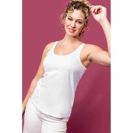 Dámske tielko (LADIES’ ECO-FRIENDLY TANK TOP) > šedá (oxford) > XL