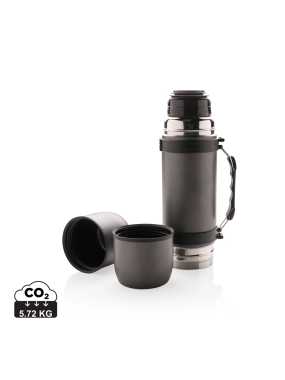 Vakuová termoska 2 šálky > šedá