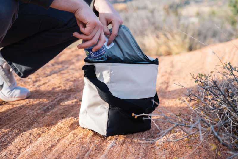 Chladiaca taška Kazu z RPET AWARE™ > biela (off)