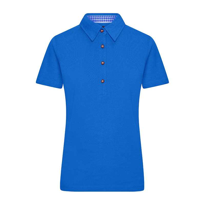 Dámska polokošeľa (JN Ladies Traditional Polo) > modrá (royal) / biela > M