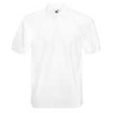 Pánska polokošeľa (FRUIT OF THE LOOM Heavy 65/35 Polo ) > biela > S