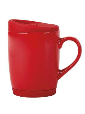 Keramický hrnček > červená