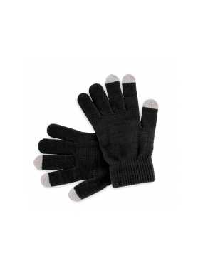 Dotykové rukavice na obrazovku > čierna