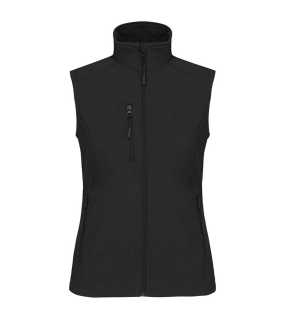 Dámska softshell vesta (KARIBAN LADIES SOFTSHELL BODYWARMER) > čierna > L