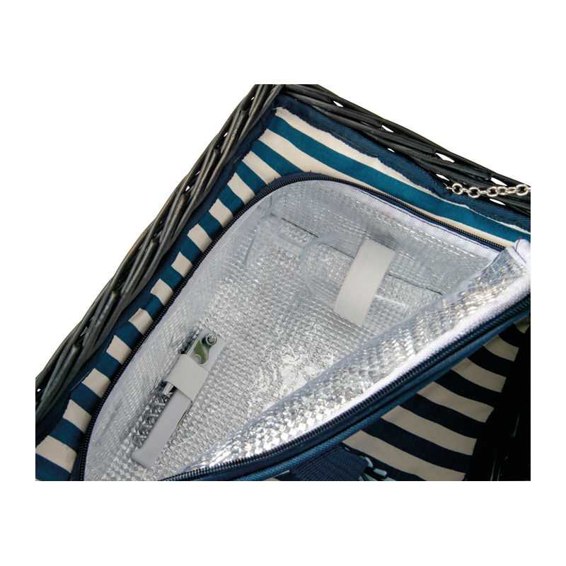 Piknikový kôš Riva del Garda > čierna