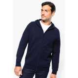 Pánska mikina (MEN'S ZIPPED HOODIE) > čierna > 2XL