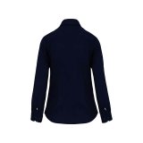 Dámska košeľa (KARIBAN LADIES LONG SLEEVE SHIRT) > modrá (navy) > M