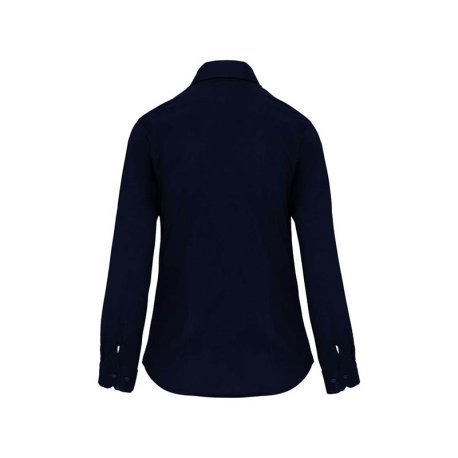 Dámska košeľa (KARIBAN LADIES LONG SLEEVE SHIRT) > modrá (navy) > M