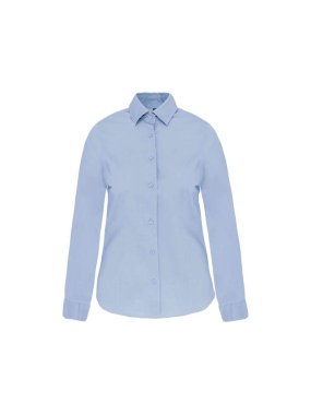 Dámska košeľa (KARIBAN LADIES LONG SLEEVE SHIRT) > modrá (light) > XS
