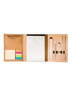 Kancelárska súprava so zápisníkom > béžová