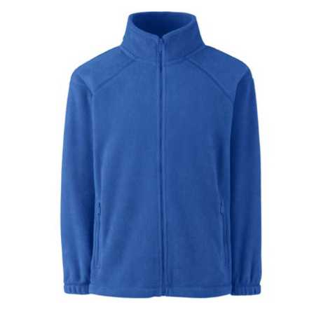 Detská fleece bunda (FRUIT OF THE LOOM Kids Outdoor Fleece ) > modrá (royal) > 3/4