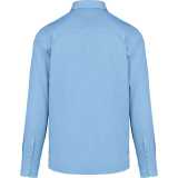 Pánska košeľa (Kariban MEN'S NEVADA LONG SLEEVE COTTON SHIRT) > modrá (sky) > M