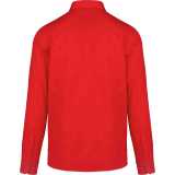 Pánska košeľa (Kariban MEN'S NEVADA LONG SLEEVE COTTON SHIRT) > červená > S