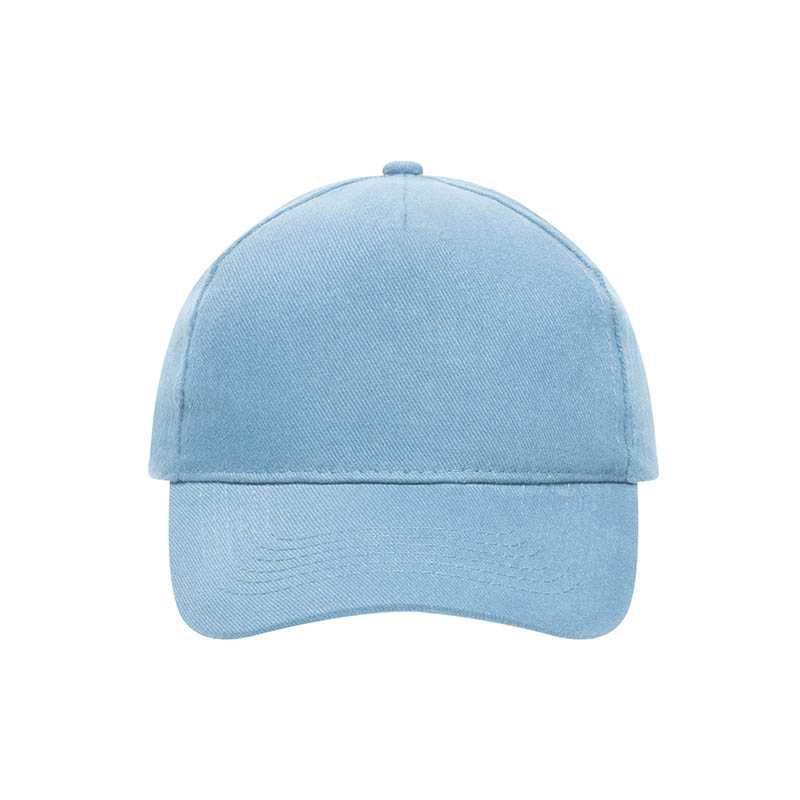 5 panelová šiltovka (MB 5 Panel Cap heavy Cotton) > modrá (light)