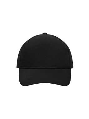 5 panelová šiltovka (MB 5 Panel Cap heavy Cotton) > čierna