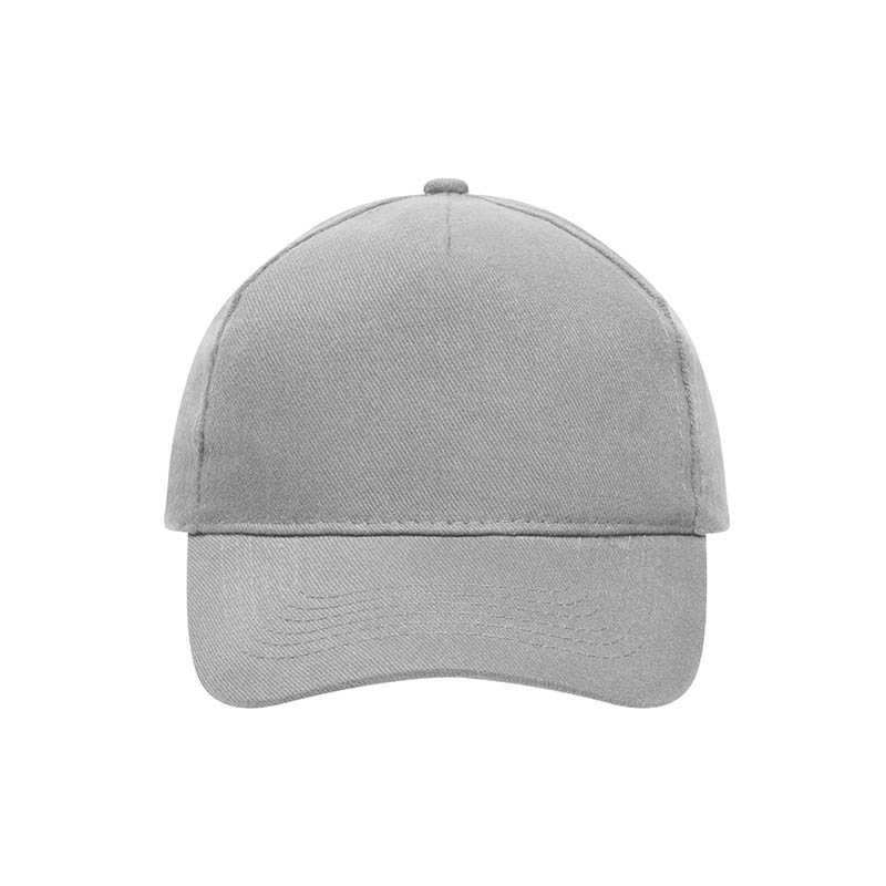 5 panelová šiltovka (MB 5 Panel Cap heavy Cotton) > šedá (light)