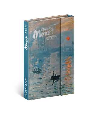 Diár (Magnetický diár 2026) - 11 x 16 cm  > Claude Monet > týždenný B6