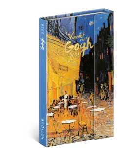 Diár (Magnetický diár 2026) - 13 x 21 cm  > Vincent van Gogh > týždenný A5