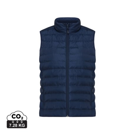 Dámska vesta Iqoniq Meru z recykl. polyesteru > modrá (navy) > XS