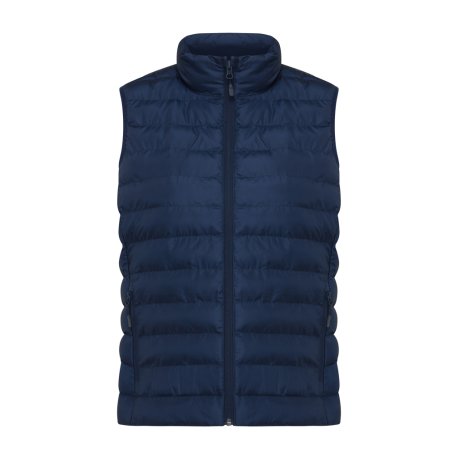 Dámska vesta Iqoniq Meru z recykl. polyesteru > modrá (navy) > XS