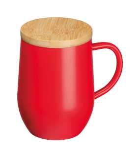 Dvojstenný hrnček, 300 ml > červená